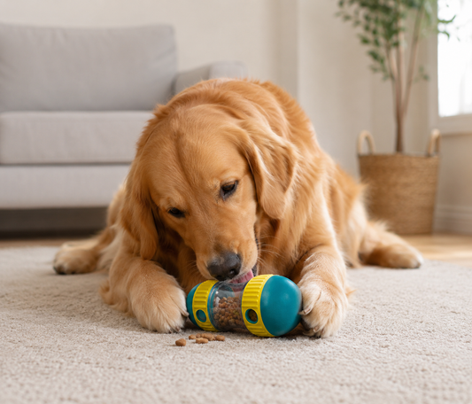 Interactive Treat Dispensing Dog Toy