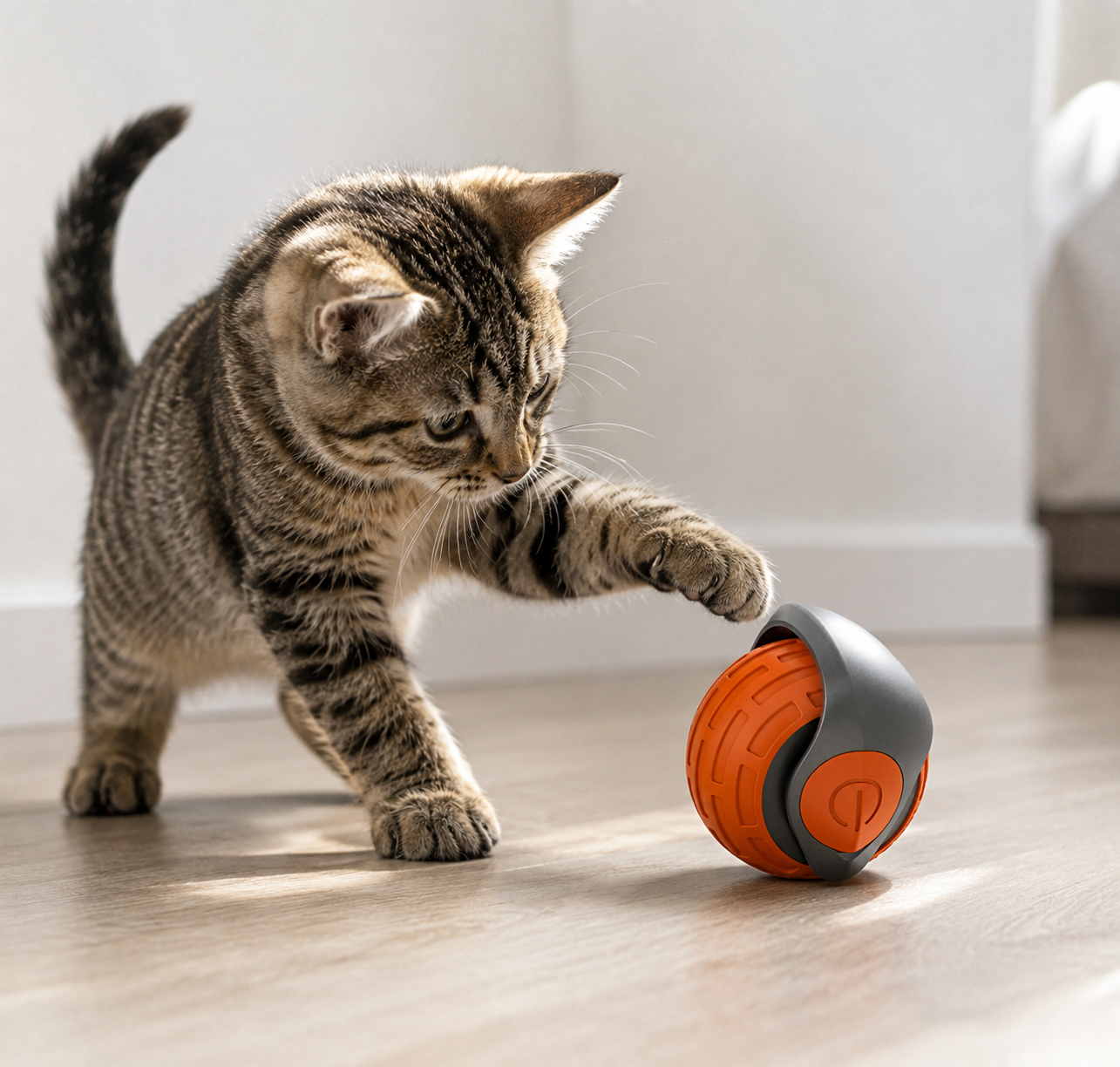 Interactive Cat Ball Toy – Motion Activated