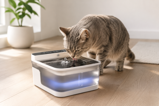 Automatic Pet Water Dispenser – Filtered & Quiet Flow