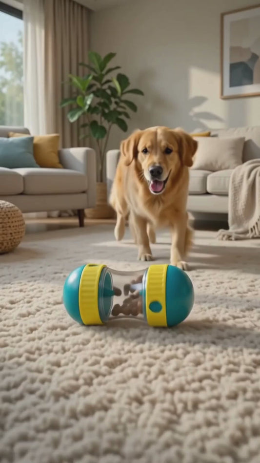 Interactive Treat Dispensing Dog Toy